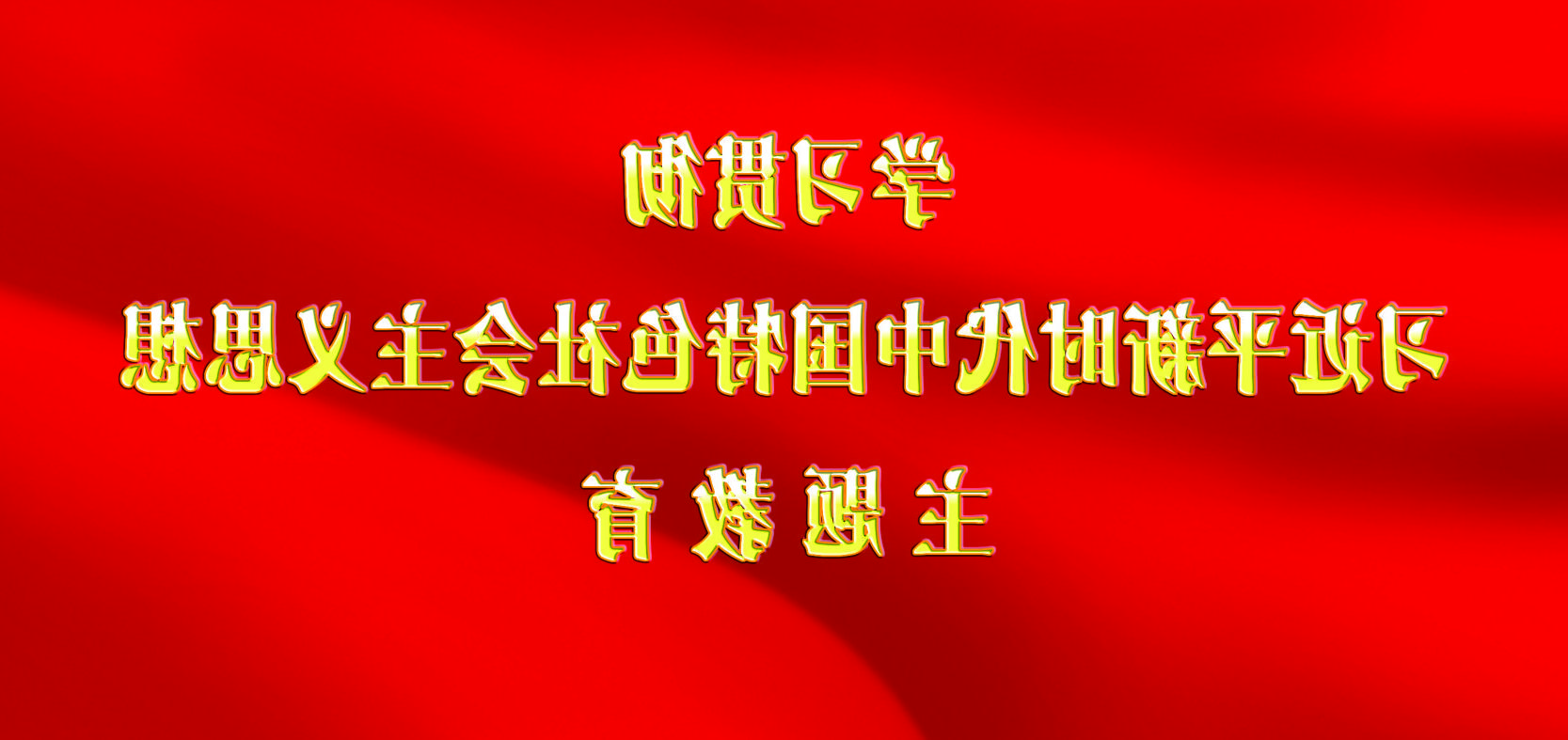 学习贯彻习近平新时代中国特色社会主义思想主题教育